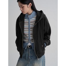 8 seconds 후드 데님 점퍼 - 애쉬 255191