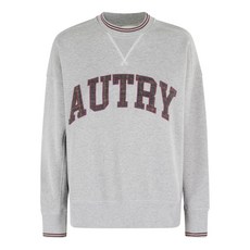 오트리 로고 자수 크루 넥 스웨트셔츠