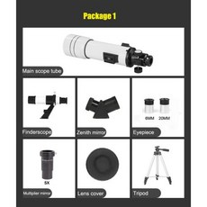 천체망원경 천체관측 천체관측용 천체망원경가격 망원경추천 천체망원경추천 천체 어린이천체망원경 만원경 BORWOLF 40070 전문 고화질 망원경 달과 별 조류 관찰 단안 333X, 1) Package 1