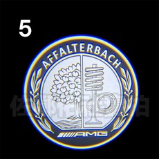 BENZ賓士專用高清投影迎賓燈 石英玻璃燈片 W176 W205 W212 W213 X156 X253 車門燈, 圖五 黑白蘋果樹