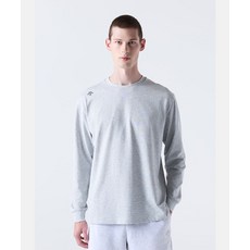 [국내매장정품] 데상트 DESCENTE 워딩 긴팔 티셔츠 멜란지 그레이(SQ323UTL71) SQ323UTL71_MGRY 148354