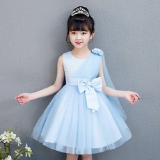 DIU 女童夏裝連衣裙夏季裙子童裝韓版小女孩蓬蓬裙兒童禮服公主裙