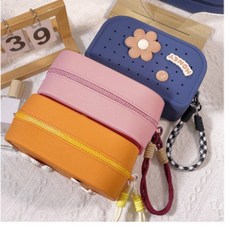 여성 여름 숄더백 데일리 크로스백 펀칭 비치백 방수 핸드백, 상세페이지 참조