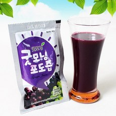 기타 껍질째 갈아만든 굿모닝 포도즙 100ml*30팩, 100ml, 30개