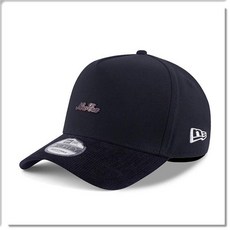 New Era 棒球帽 撞色設計 可調節 男女通用款, 黑色,, 1個