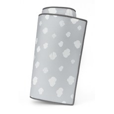 에코소품집 유아용 3D 에어매쉬 매트 / 어린이 3D 에어매쉬패드 / 아기 요 / 유아용 사계절 매트 / 아기 침대 패드 / 유아 침대 패드, 그레이, 1개