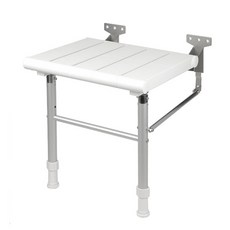 【海夫健康生活館】宜康YIKA 居家用 無障礙 不銹鋼 洗澡椅 沐浴椅(375x500x412mm), 1個