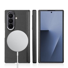 [POLD] 갤럭시 폴드7 맥세이프 아라미드 600D 카본 힌지보호 케이스 초경량