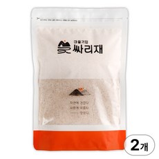 싸리재 수수팥떡만들기 [ 수수떡가루(습식) 500g ] 생일떡 부꾸미 경단 팥단지, 2개