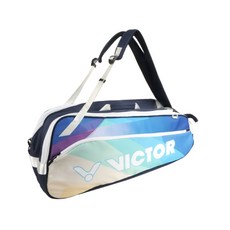 VICTOR BR2205 羽球拍包 6支裝 羽球背包 勝利球袋, 水藍, 1個