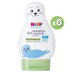 힙 베이비 물개 샴푸&바디워시 200ml X 6개(독일)