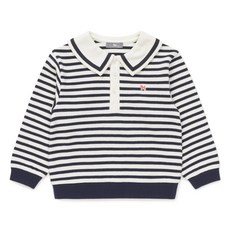 [AK플라자] [블루독베이비] 46-119-334-02 NY) 클래식STRIPE카라맨투맨