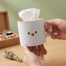 만들기 키트 펠트 휴지케이스 바느질 키트 실과 고학년 어르신 체험 활동 요양원 프로그램, 딸기