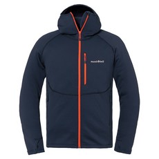 mont-bell Trail Action 男款連帽刷毛保暖外套