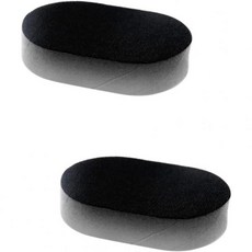 자동차 타이어용 3pcs 오토 왁싱 스펀지 교체 가능한 청소 액세서리 효율적인 휠 케어 도구로 타이어 디테일을 쉽게 다듬고 애호가를 위한 광택을 제공합니다, Blackx2pcs, 12X7.5cmx2pcs