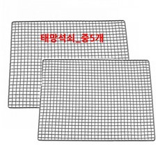 바베큐석쇠 중5개 철망 일회용불판, 본상품선택