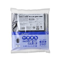 스트릭스 디자인 탈취백 폴리백 240장 검정색 확실히 탈취 냄새 차단 쓰레기봉투 생쓰레기 화장실 코너 기저귀 SA-244
