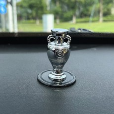 손흥민 축구선수 토토넘 피규어 대시보드 챔피언스리그 선물 3종 A_유럽컵 트로피 금속 장식품, 1개