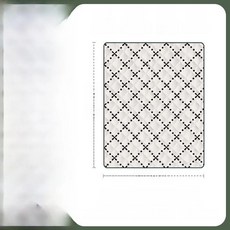 년형 신형 휴대용 방수 야외 캠핑 매트 방습 잔디 시트 쿠션 휴대 간편 러그, 1. 2-3인용 - 십자 격자 (160cm*100cm)