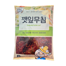 항아리반찬 깻잎무침, 1개, 3kg