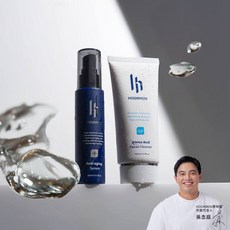 HODRMEN男研堂 胺基酸洗面乳 保濕永春泉 保養入門組, 1個, 胺基酸洗面乳*1條+肌活永春泉*1罐