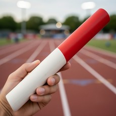 컬러 체육대회 운동회 릴레이 이어달리기 계주용 바통 바톤, 나무재질