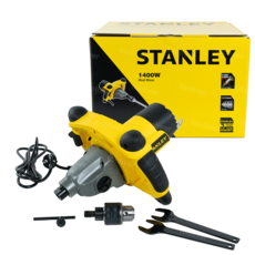 스탠리 전동 드릴 믹서 1400W 시멘트 몰탈 에폭시 SDR 1400, 1개, 본품(배터리없음)
