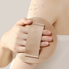 NEW 고급 실리콘 때밀이 / 저자극 각질제로 딥클렌징 스크러버 때타올, 1개, 1개입, 브라운