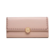 GANMOGU蝴蝶結質感錢包女長款小眾設計2024新款五金橫款手拿包女