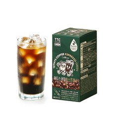 테티스커피 그린 30포 콜드브루 원액 스틱 더치커피 파우치, 10ml, 30개입, 1개