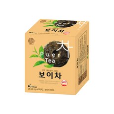 우리차 보이차, 600mg, 40개입, 1개