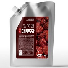 대용량 걸쭉한 전통 경산 대추즙 과육듬뿍 전통차, 1개, 1L