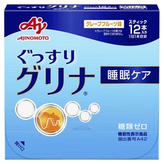 AJINOMOTO 味之素 Goodsri Glina Glycine 3000mg 葡萄柚口味 12ea, 1個, 37.2g