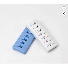 약복용 복약 체크 약영양제 요일별확인, 2개