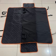 강아지 캐리어 이동 가방 슬링백 자동차 애완동물 여행 개, 1개, 오렌지 패딩 귀 모양