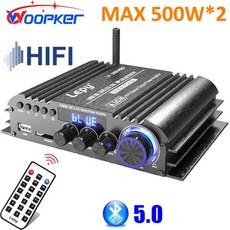 LEPY LP-269PRO 4.1 채널 앰프 Bluetooth 5.0 USB SD FM 기능 서브우퍼 출력 홈시어터 사운드, 4)With AU Plug