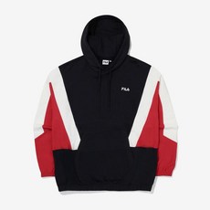 [FILA] 유니 루즈핏 우븐 믹스 후드티_FS2POE3114X_INA