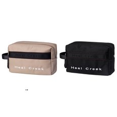 힐크릭 골프가방 웨빙포인트 파우치._SC, 블랙