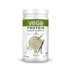 veGa nutrition 蛋白粉 香草風味, 1個, 259克