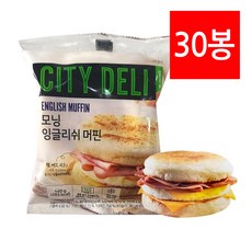 삼립 모닝 잉글리쉬 냉동 머핀 140g 편의점 맥모닝 맥머핀 카페 브런치, 30개