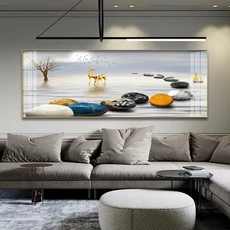 레트로 70 년대 영감을 받은 예술 인쇄 오렌지 꽃 태양 추상 모양 포스터 캔버스 벽 그림 거실 De, 09 빨간_01 40x60