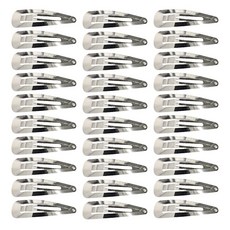 리본빌 헤어핀만들기 리본공예재료 똑딱핀 핀대 무니켈똑딱핀, 삼각 똑딱핀 5cm, 30개