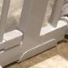 自動關門上鎖安全門欄，適用門口/樓梯/走廊/房間，98cm-109cm, 白色銜接加固槽2個