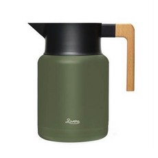 日本Rivers THERMO JUG KEAT真空保溫壺1200ml - 五色可選《WUZ屋子》, 橄欖綠, 1個, 1.2L