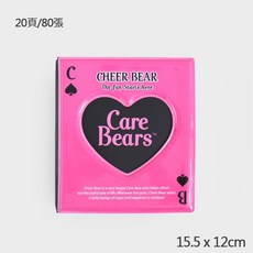 Care Bears 小卡相冊 拍立得照片收納冊, 愛心雙層 小卡相冊 粉色