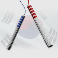 급수 라벨형 어린이 성인 레벨업 줄넘기, 화이트, 캐롯, 1개