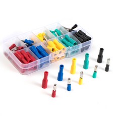 ZIO-BIZ Bullet Terminal Bullet Wire Set 10A 50SET / Terminal Terminal Crimp Terminal Electrical Wire Connection Connector 電氣材料電線連接端子, 1個