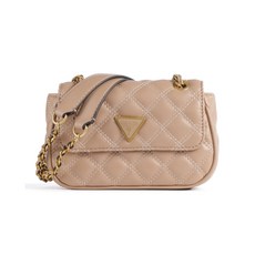 GUESS Giully Shoulder bag synthetic beige HWQA8748780-BEI