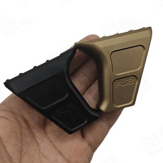 SLR MOD4 합금 수직손잡이 포어그립 엠락용 핸드스탑 M-Lok Hand Stop, 1개, 샌드