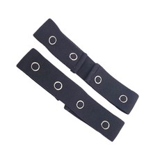 확장 가능한 신축성 허리 밴드 조절기 팬츠 유니버설 핏 범위 임신 편안한 착용감